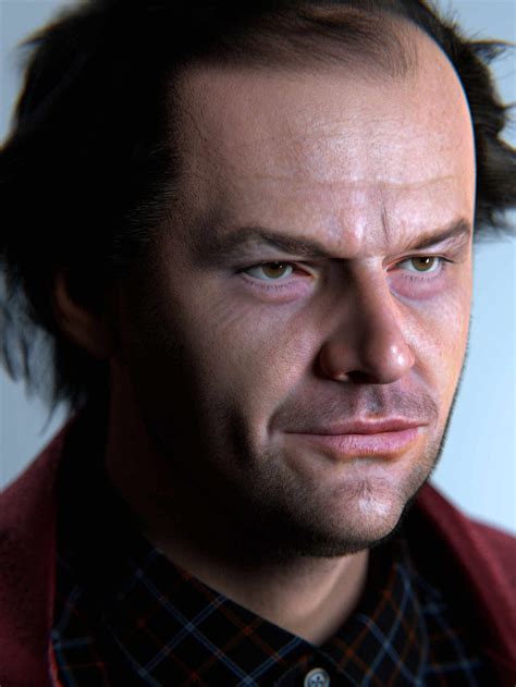 Jack Nicholson as Jack Torrance from The Shining - ZBrushCentral