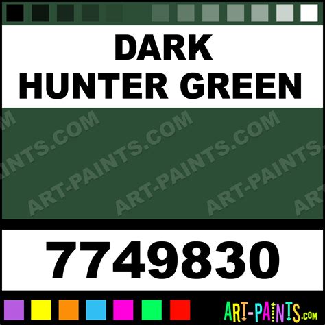 Dark Hunter Green Satin Enamel Paints - 7749830 - Dark Hunter Green ...