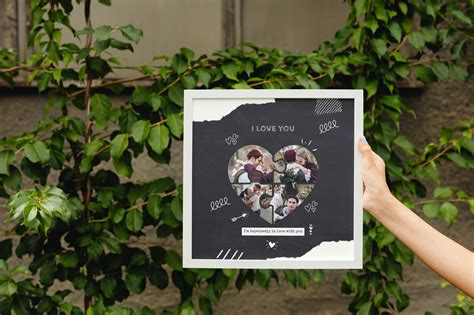 Heart Puzzle Collage Frame – Crafties