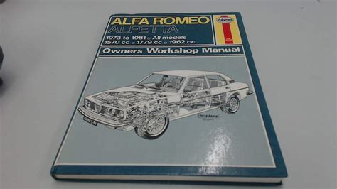 Buy Haynes Alfa Romeo Sedan & Coupe Owners Workshop Manual: 1973-1980 ...