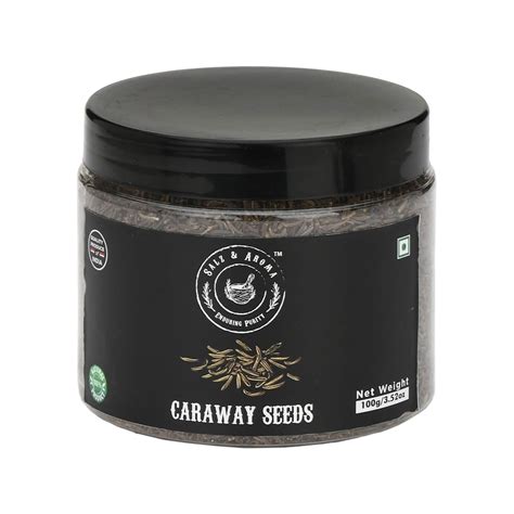 Salz & Aroma Caraway Seeds/Shahjeera 100 g: Amazon.in: Grocery ...