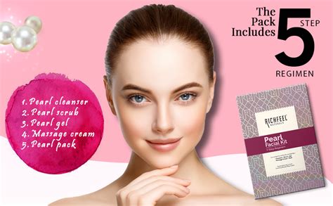 Richfeel Pearl Facial Kit 5x50g : Amazon.in: Beauty