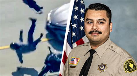 San Bernardino deputy killed domestic call 150 mph chase off-duty ...