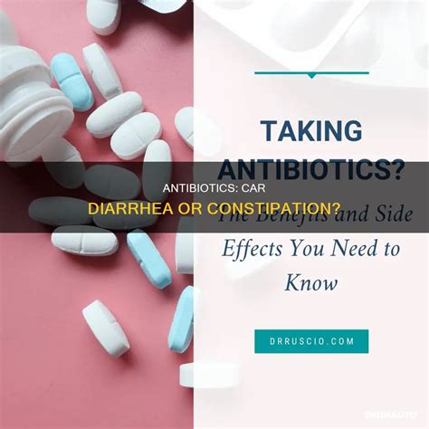 Antibiotics: Car Diarrhea Or Constipation? | ShunAuto