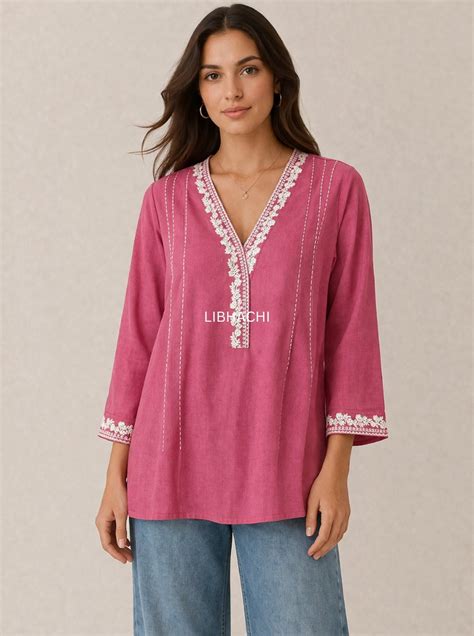Aarika Threads Cotton Tops – Libhachi