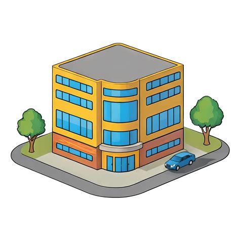 Business Cartoon Office Building 的图像结果