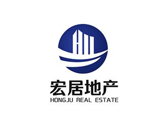 揭阳市宏居房地产顾问有限公司 商标设计 - 123标志设计网™