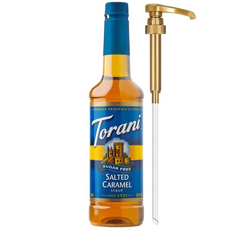 Torani Sugar Free Coffee Syrup, Salted Caramel Nepal | Ubuy