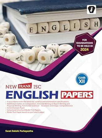 Amazon.in: Buy New Frank ISC English Papers Class XII Book Online at ...