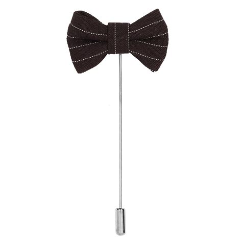 Buy Peluche The Graceful Bow Black Brooch for Men at Amazon.in