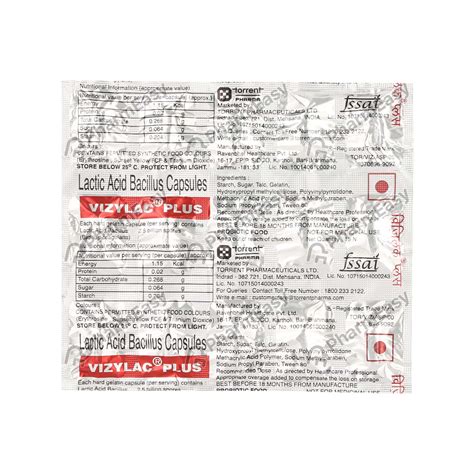 Buy Vizylac Capsule (15) Online & Save Up to 24% at PharmEasy