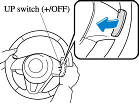 Keep your hands on the steering wheel rim when using fingers on the ...