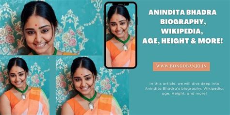 Anindita Bhadra Biography, Wikipedia, Age, Husband & More! - Bongo Banjo