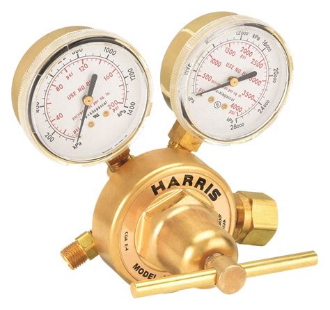 HARRIS, Single Stage, CGA 346 Inlet, Gas Regulator - 5KZ44|425-125-346 ...