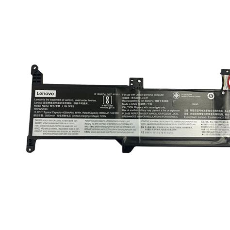 L19C3PF3 5B10W86957 Lenovo ideapad 5-14IIL05 81YH00K7AU Laptop Battery ...