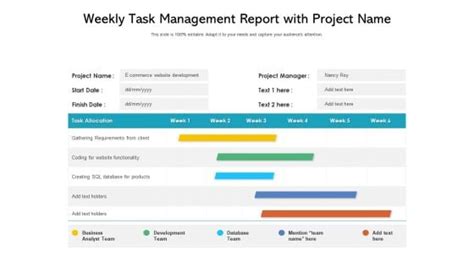 Image result for Presentation Week View for Project Tasks
