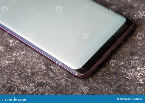 Burn-in OLED phone screen editorial stock image. Image of mobile ...