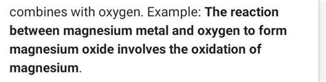 example of oxidation - Brainly.in