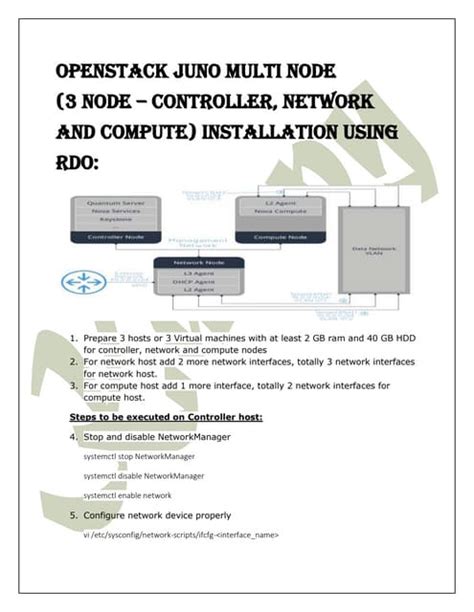 Image result for Multi-Node OpenStack Deployment