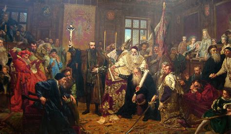 Historia Polski w malarstwie: Unia Lubelska - 1 lipca 1569 r.