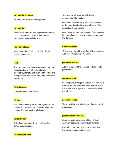 Image result for Algebra Exponential Formulas