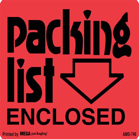 Image result for Packing Label