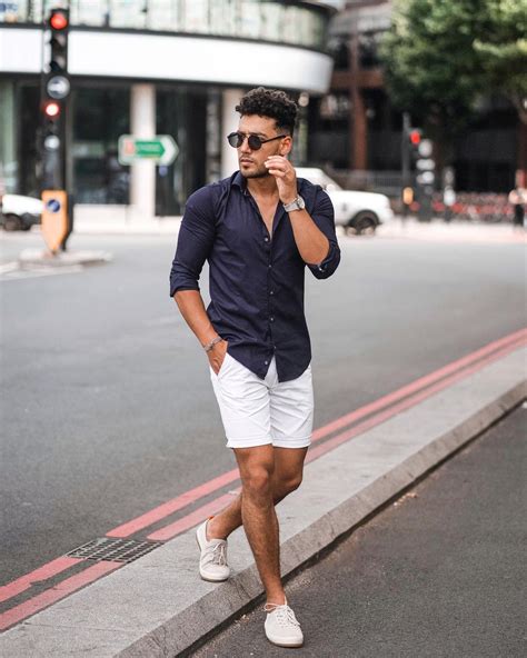 55 fresh and cool white shorts outfits for men. - vogueymen.com