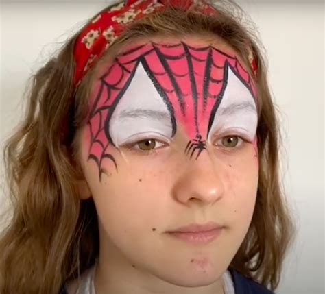 Rezultat imagine pentru Spider-Man Face Paint Tutorial