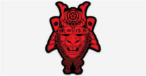 Oni Kabuto by Culture Pot Stickers | Die cut stickers | Sticker Mule India