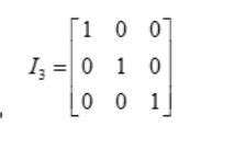 Image result for Identity Matrix Applications