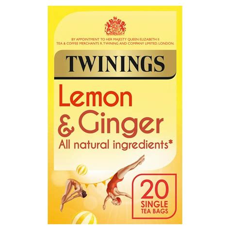 Twinings Lemon Ginger Tea 20 Tea Bags 30 g | Candy Store
