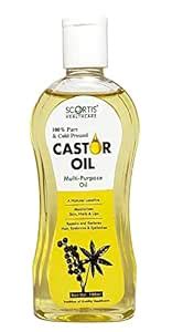 Buy SCORTIS HEALTH CARE Castor Oil - Cold Pressed Castor Oil for Hair ...