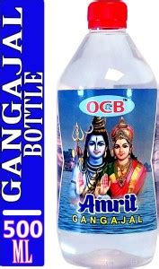 OCB Uttar Pradesh Gangajal-500ML Bottal Water of Ganga River Pooja ...
