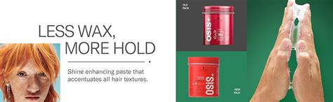 Schwarzkopf Professional Osis+ Thrill Elastic Clay Hair Styling Fibre ...