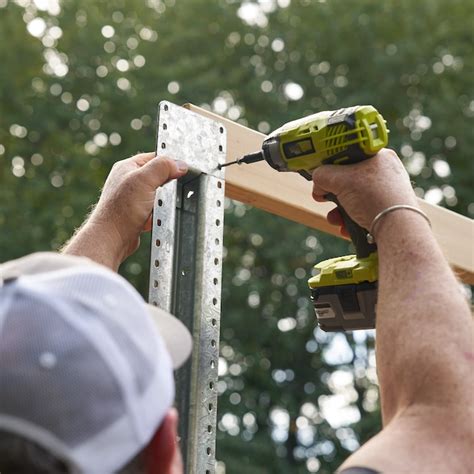 Lifetime Steel Post Lifetime Steel Posts 8-ft H x 4-in W Galvanized ...