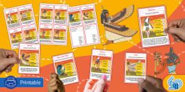 Egyptian Gods Matching Cards (teacher made) - Twinkl