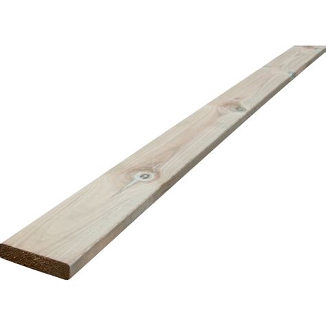 Terrassebrædder GDS glat fyr trykimprægneret 25 x 100 mm