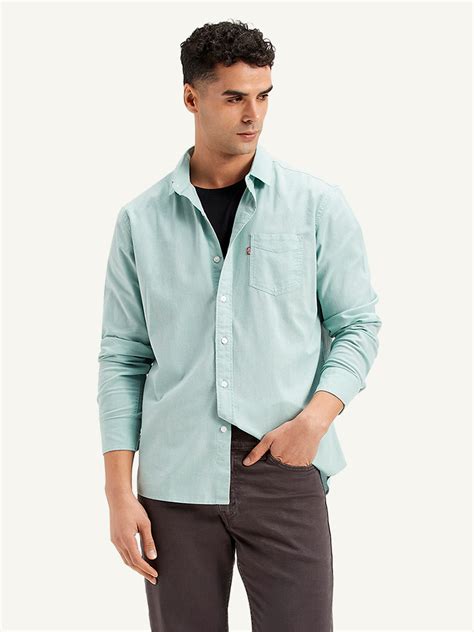 Men's Solid Regular Fit Shirt – Levis India Store
