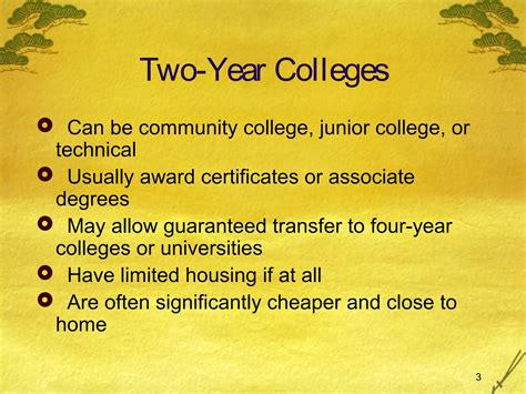 Categories Of Colleges