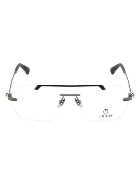 IRONMAN OP-M1008-C01 RIMLESS RECTANGULAR OPIUM FRAME – Neema Opticals
