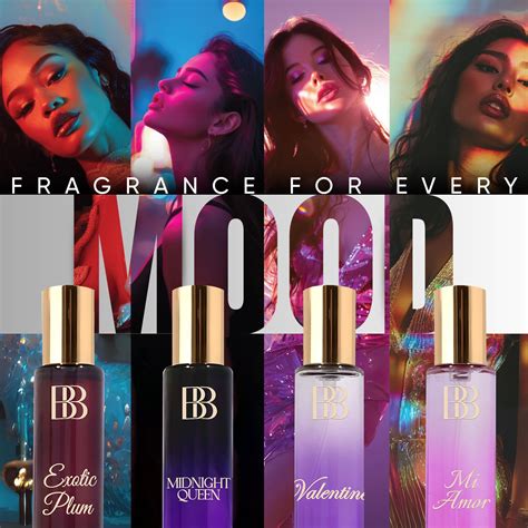 #1 Pure Perfume GIFT SET for Women (4x15ml) by Bergamot Beaute ...