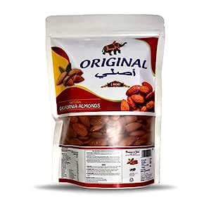 Original California Almonds 250g | Natural Fresh & Big Sized Almonds ...