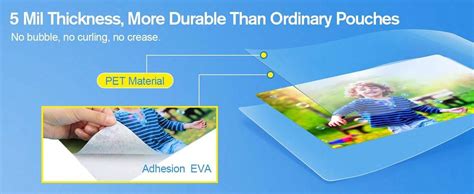 Lamineervellen, Houd 11 X 17 Inch Vel 100 Pak, Lamineerhoezen 5 Mil ...