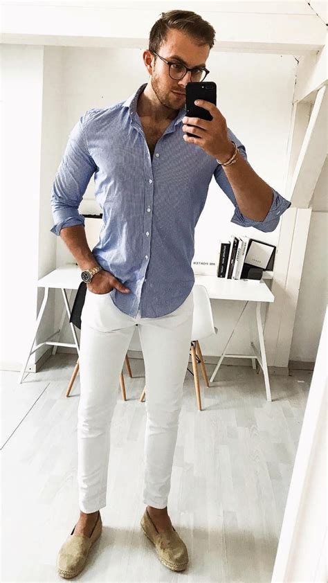 What to Wear With White Pants | Men's White Pants Outfit Ideas ...