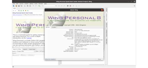Wing Python 的图像结果