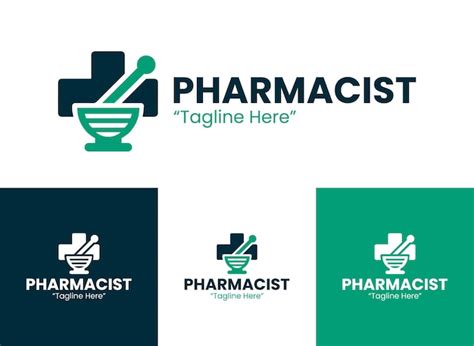 Pharmacist logo | Premium Vector