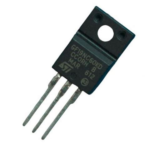 STGF19NC60KD IGBT - 600V 20A Short-Circuit Rugged IGBT - TEKTOWN