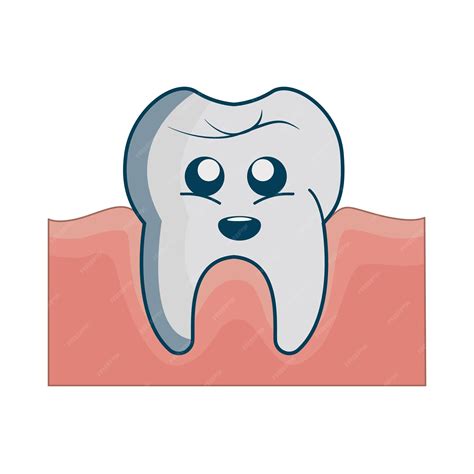Illustration of tooth | Premium Vector