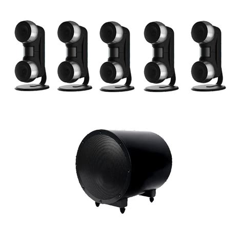 GALLO ACOUSTICS Strada 5.1 with TR - 3D Sub Home Theatre Speaker Packa