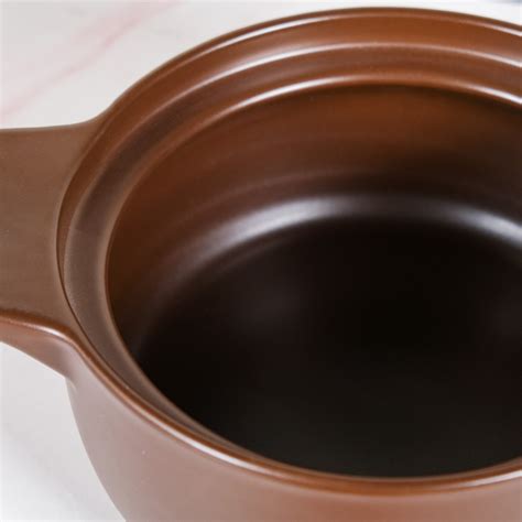 Clementine Ceramic Deep Cooking Pot With Lid 3200ml Online - Premium ...